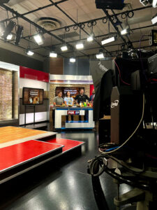 Pinheads behind the scenes at FOX59